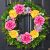 Livole Spring Wreaths for Front Door 24 Inch Large Spring Summer Door Wreath wit