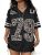 Plameil Jersey Shirts for Women Y2K Leopard Number Graphic Oversized Tshirts Vin