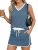Casly Lamiit Skirt Sets Women 2 Piece Outfits Sleeveless Matching Set Skirts wit