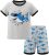HONGTEYA Toddler Boys Clothes Kids Cotton Clothes Fun Cool Summer Short Wear in