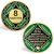 8 Month NA Medallions, Green 8 Months NA Coin Sobriety Chips – Love