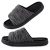VeraCosy Mens Open-Toe Slippers Memory Foam Indoor Outdoor House Shoes for Men B