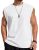 COOFANDY Mens Casual Tank Tops Cotton Cut Off Sleeveless Shirts Breathable Tank