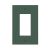 WUYOCHA Decorative Outlet Covers Dark Green 1 Gang Rocker Light Switch Cover Pla
