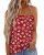 IWOLLENCE Valentine’s Women’s Heart Graphic Tube Tops Lover Backless Strapless T