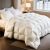 Bedsure Feather Down Comforter Oversized King Size