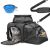 JUNGYOON Cat Carrier, Expandable Airline-Approved Soft-Sided Pet Travel Bag for