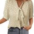 COOFANDY Mens Casual Linen Shorts Elastic Waist Drawstring Loose Fit Summer Beac