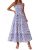 PRETTYGARDEN Women Summer Maxi Dresses 2026 Spaghetti Strap Boho Floral Striped