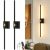 iThird Battery Operated Wall Sconces Set of 2: 10000mAh Rechargeable Wireless Wa