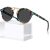 CARFIA Small Face Blue Floral Acetate Polarized Sunglasses for Women UV Protecti