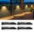 Brightown 4 Pack Solar Lights Outdoor Waterproof
