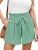 DEARCASE High Waist Shorts for Women Summer Mint Green Medium Cute Beach Adjusta