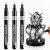 HOTU Silver Chrome Paint Markers