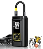 Philoent Tire Inflator Portable Air Compressor for Car Tires with Gauge