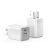 wegear 30W USB C Fast Charger, Dual Port USB C Wall Charger with Foldable Plug f