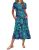 Zeagoo Women Summer Midi A Line Dress Short Sleeve Casual Flowy Tiered Beach Lon