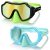 Vvinca 2 Pack Kids Swim Goggles with Nose Cover for Boys Girls 3-15