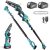 SEESII 2-in-1 Electric Pole Saws: Brushless Mini Chainsaw Cordless 6 Inch