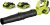 LEAPUL Leaf Blower Cordless, 21V Electric Leaf Blower with 2×2.0Ah Batteries & 1