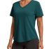 Tankaneo Womens Summer Cap Sleeve Tank Top Crew Neck Solid Casual Loose Fit Basi