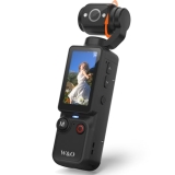W & O Vlogging Camera with 180° Rotating Lens