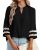 PYGFEMR 3/4 Length Sleeve Womens Tops Casual Dressy Blouses 2026 Trendy V Neck S