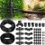 132FT Drip Irrigation Tubing Kit with 1/2 inch Drip Irrigation Tubing