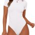 Minetom Women’s Lace Long Sleeve Tops Henley Shirts Casual Blouses T Shirts Fall