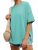 EXLURA Womens Summer Oversized T Shirts 2026 Casual Short Sleeve Loose Maternity