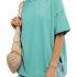 Ekouaer Pajamas for Women Set Button Down Pjs Lounge Sets Short Sleeve Sleepwear