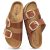 KIDMI Women’s Cork Footbed Slide Sandals Comfortable Arch Support Outdoor Sandal