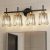 KernLite Crystal Bathroom Light Fixtures Over Mirror