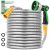 Garden Hose 50FT, Flexible Stainless Steel Metal Water Hose with 10-Function Noz