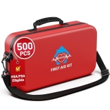 500 Pcs First Aid Kit for Travel/Camping/Businesses/Home/Car