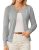 GRACE KARIN Womens Summer Grey Cardigan Sweaters Lightweight Cardigans for Women