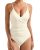 SUUKSESS Women Sexy Wrap Push Up One Piece Swimsuit Slimming Tummy Control Bathi