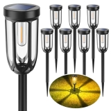 Barleit Solar Lights Outdoor 8 Pack