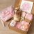 MUGIQUE Birthday Gifts for Women, Happy Birthday Gift Box, Pink Floral