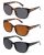 JOLISU 3 Pack Reading Sunglasses for Women/Men