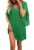 Gettalocky Graduation Dresses for Women 2026 Short with Flowy Sleeve Green Loose