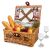 Picnic Basket for 2 – Picnic Basket with Cutlery Kit and Glasses