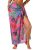 Herseas Womens Swim Cover Up Sheer Sarong One Size Rose Tropical Leaf Print 2026