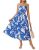 GRACE KARIN Summer Floral Maxi Sundresses for Women 2026 Spaghetti Strap Beach B