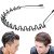 Vrose Flosi Metal Headband for Men