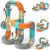 Electric Train Set 82PCS 3D Flexible Race Track for Kids 3 4 5 6 7 8 Years Old