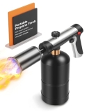 Propane Torch Head with Instant Max Heat Button