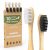 NUDUKO Bamboo Toothbrushes Travel Toothbrush 10 Pack