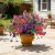 Senjie 12 Bundles Artificial Flowers Bulk for Outdoor Decor