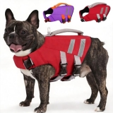 LeLePet Dog Life Jacket, High Flotation Dog Life Vest for Swimming